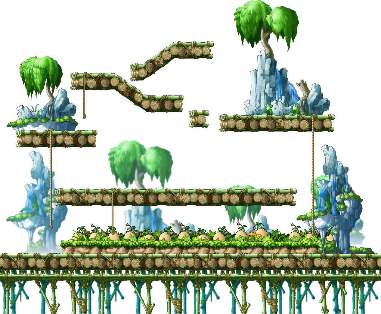 100-Year-Old Herb Garden render