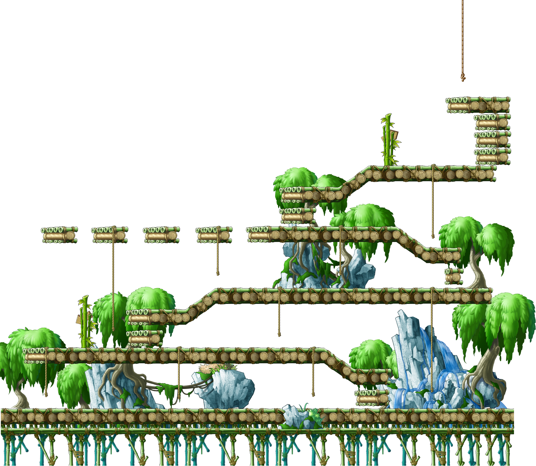 Isolated Swamp render