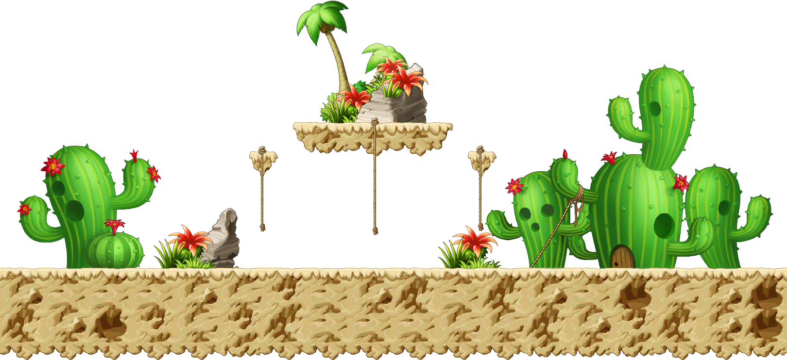 Royal Catthus Desert render