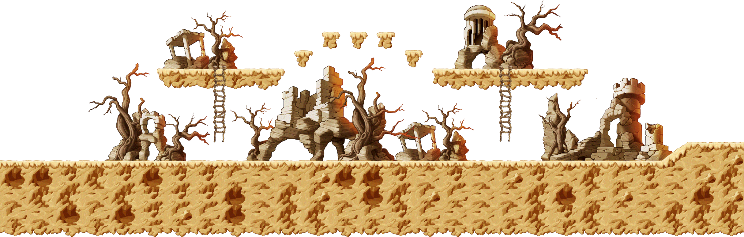 The Ruins of Desert Nomads render