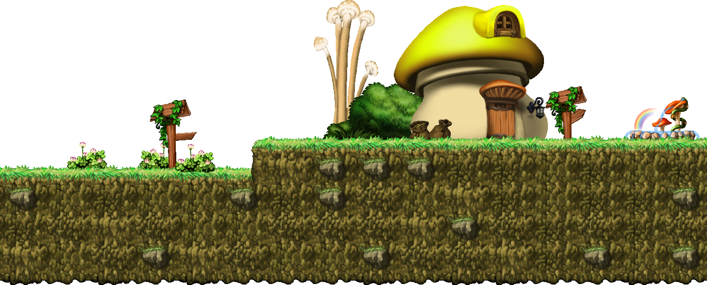 In a Small Forest render