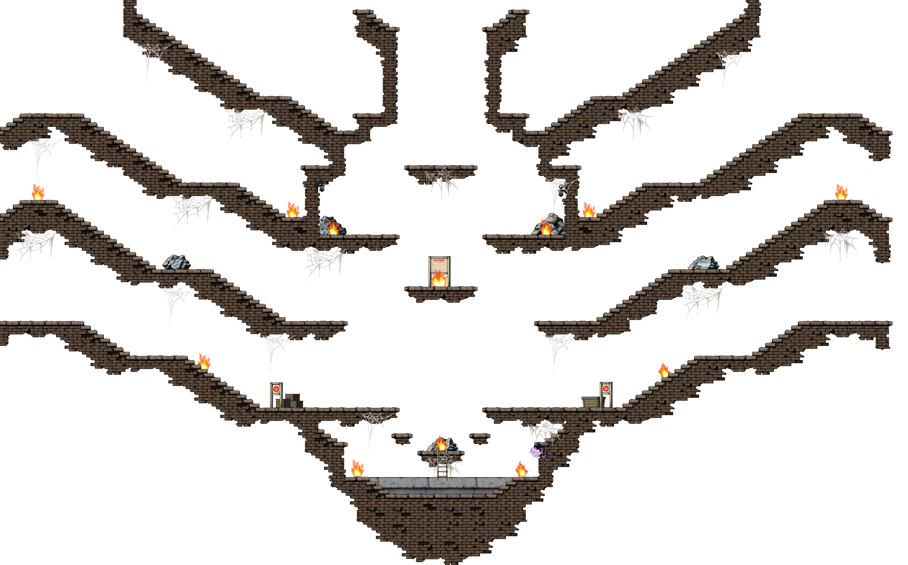 Wolf Spider Cavern render