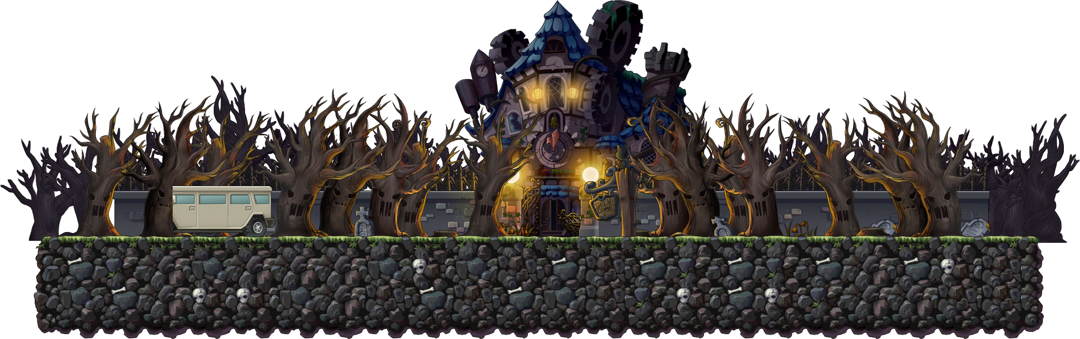 Haunted House render