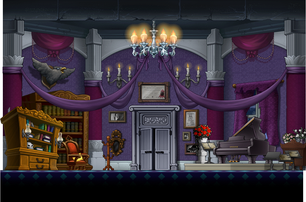 Piano Room render