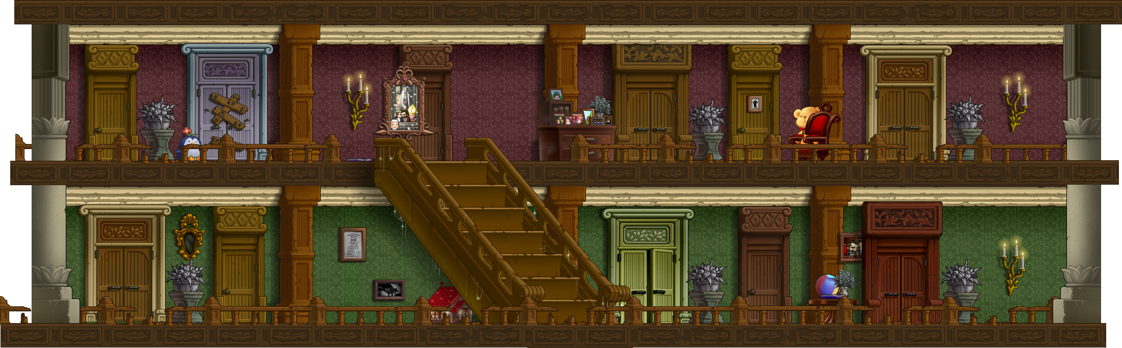 Hallway - Where am I? render