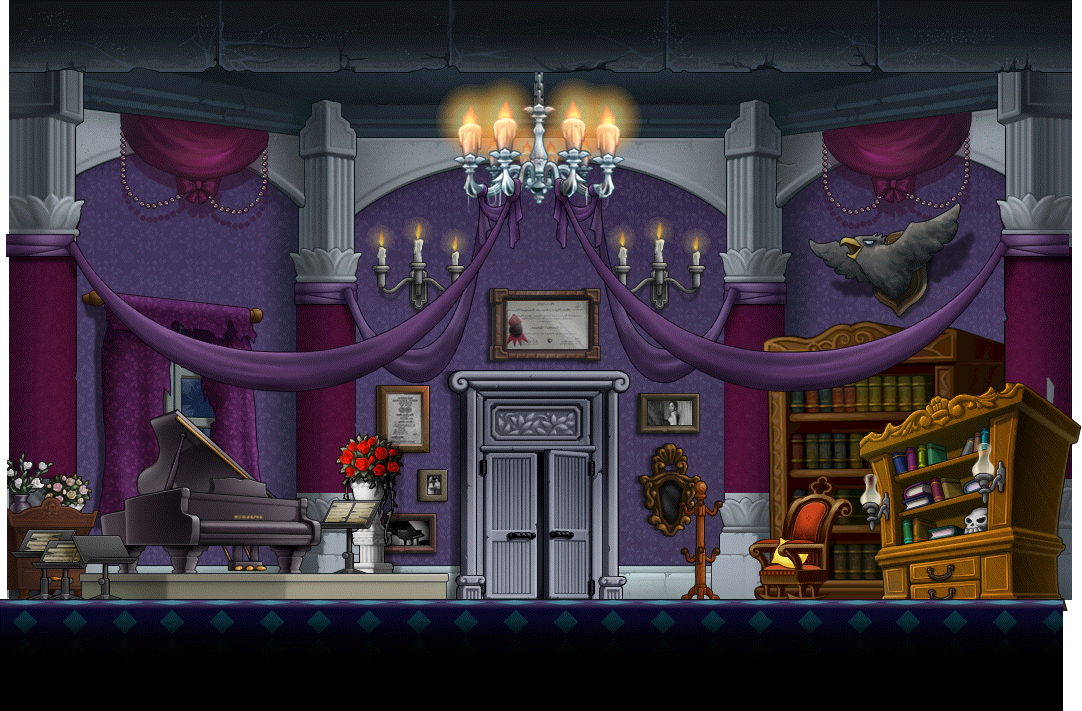Piano Room render