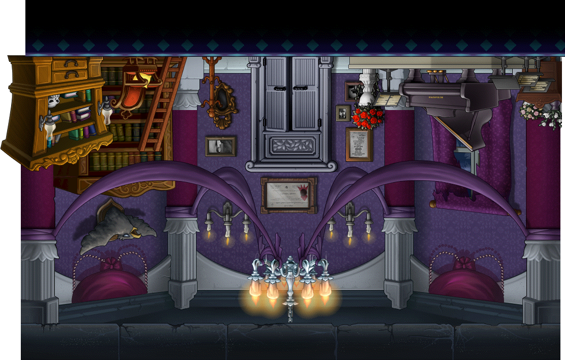 Piano Room render