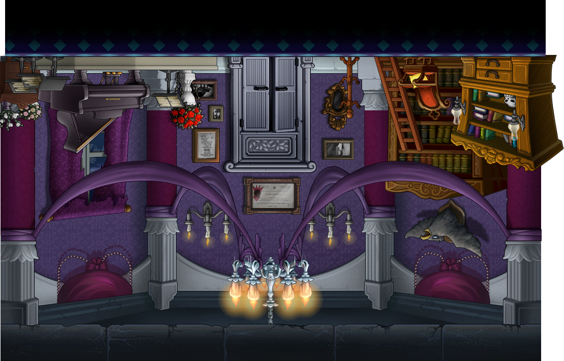 Piano Room render