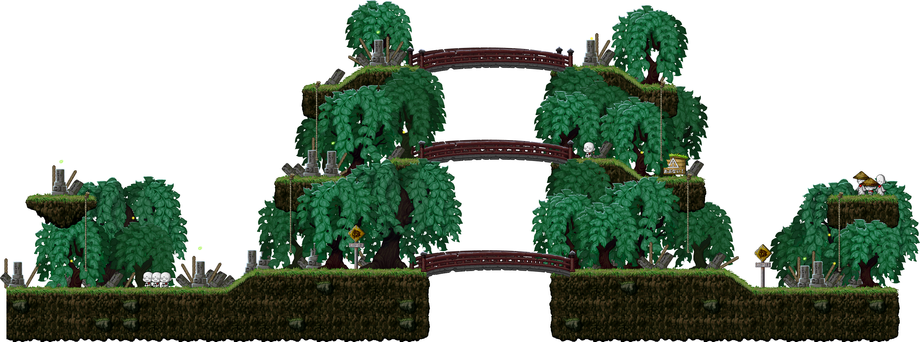 Cemetery Full of Ghosts render