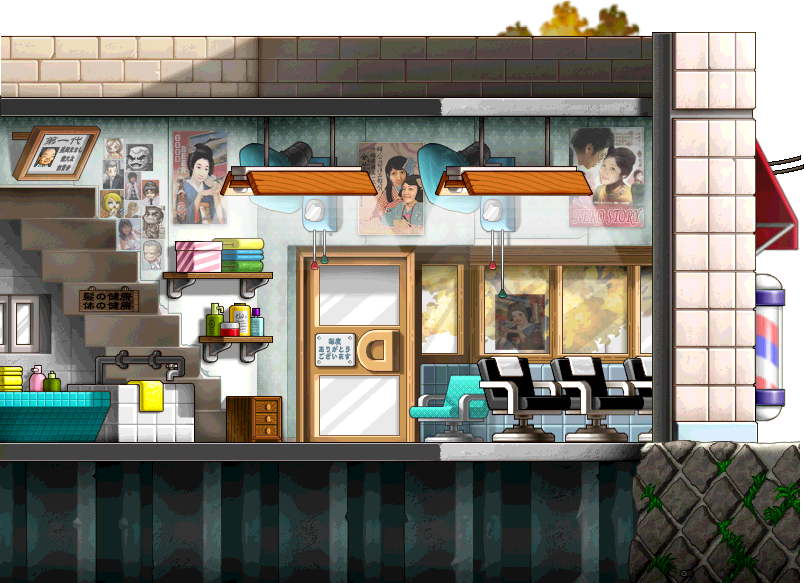 Hair Salon render