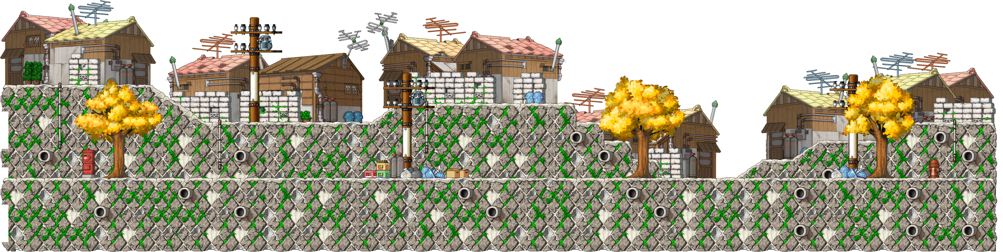 Showa Street 1 render