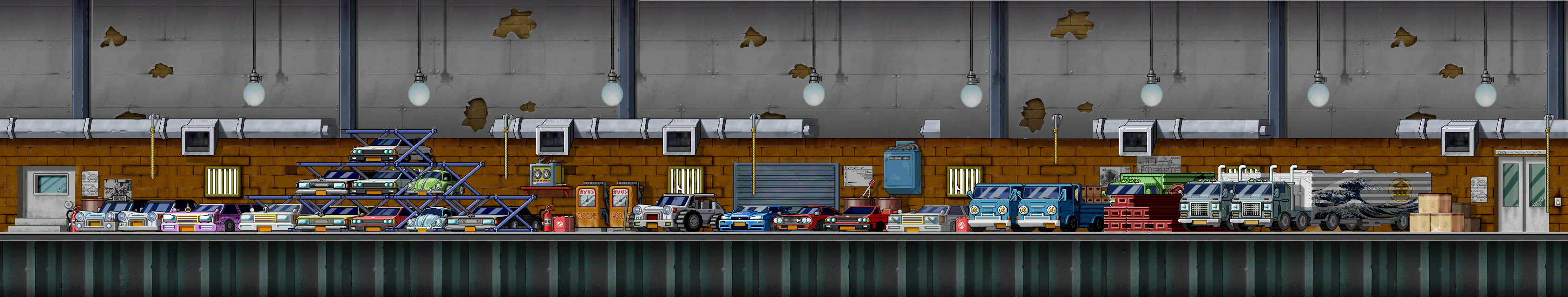 Parking Lot render