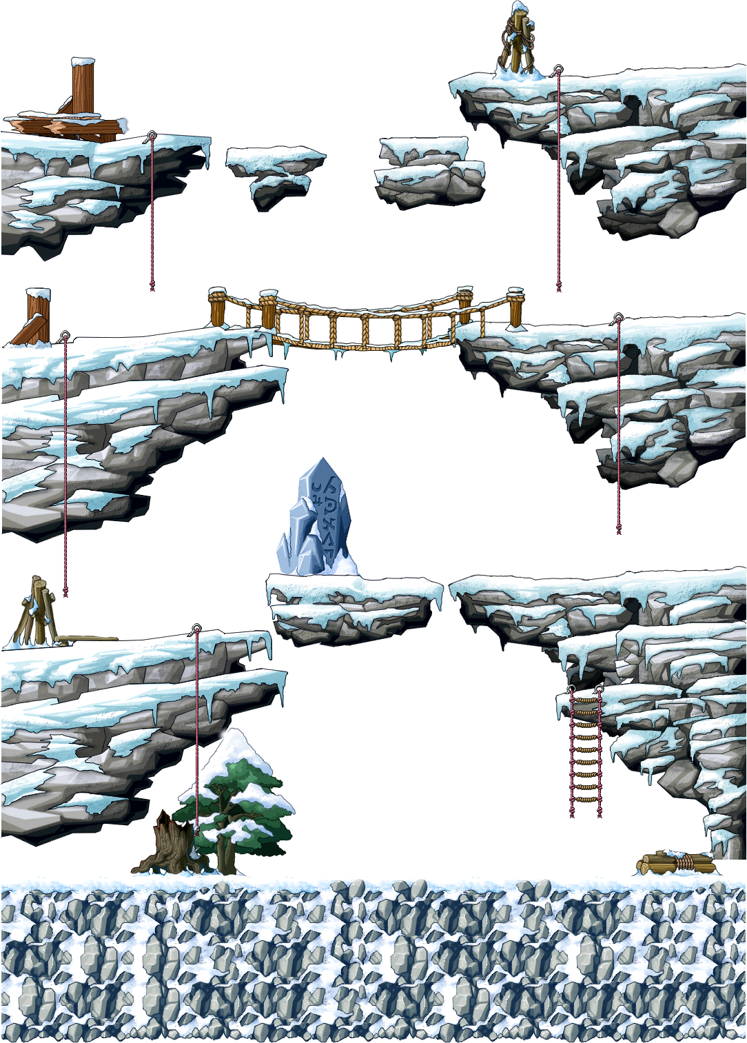 Ice Valley render